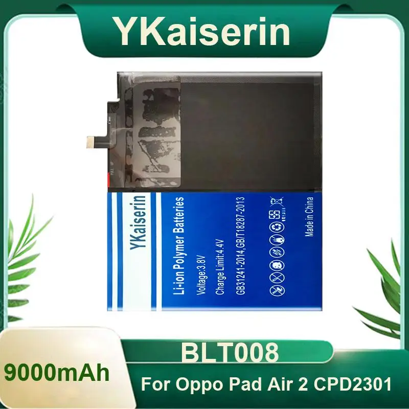 Tablet Battery 9000mAh High-Performance For Oppo Pad Air 2 CPD2301 BLT008