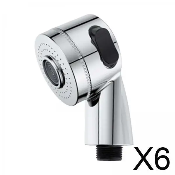 

6 шт. ручных душевых насадок, практичные и удобные в использовании, для мытья волос