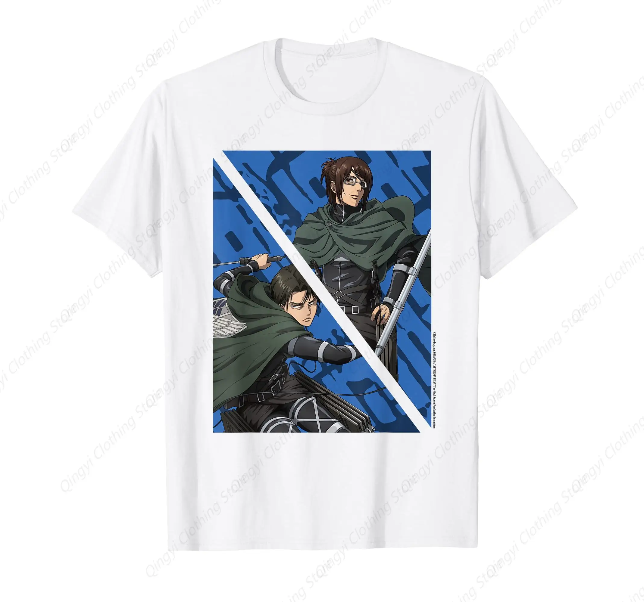 

Attack on Titan Final "Levi Ackerman & Hange Zoe" T-Shirt