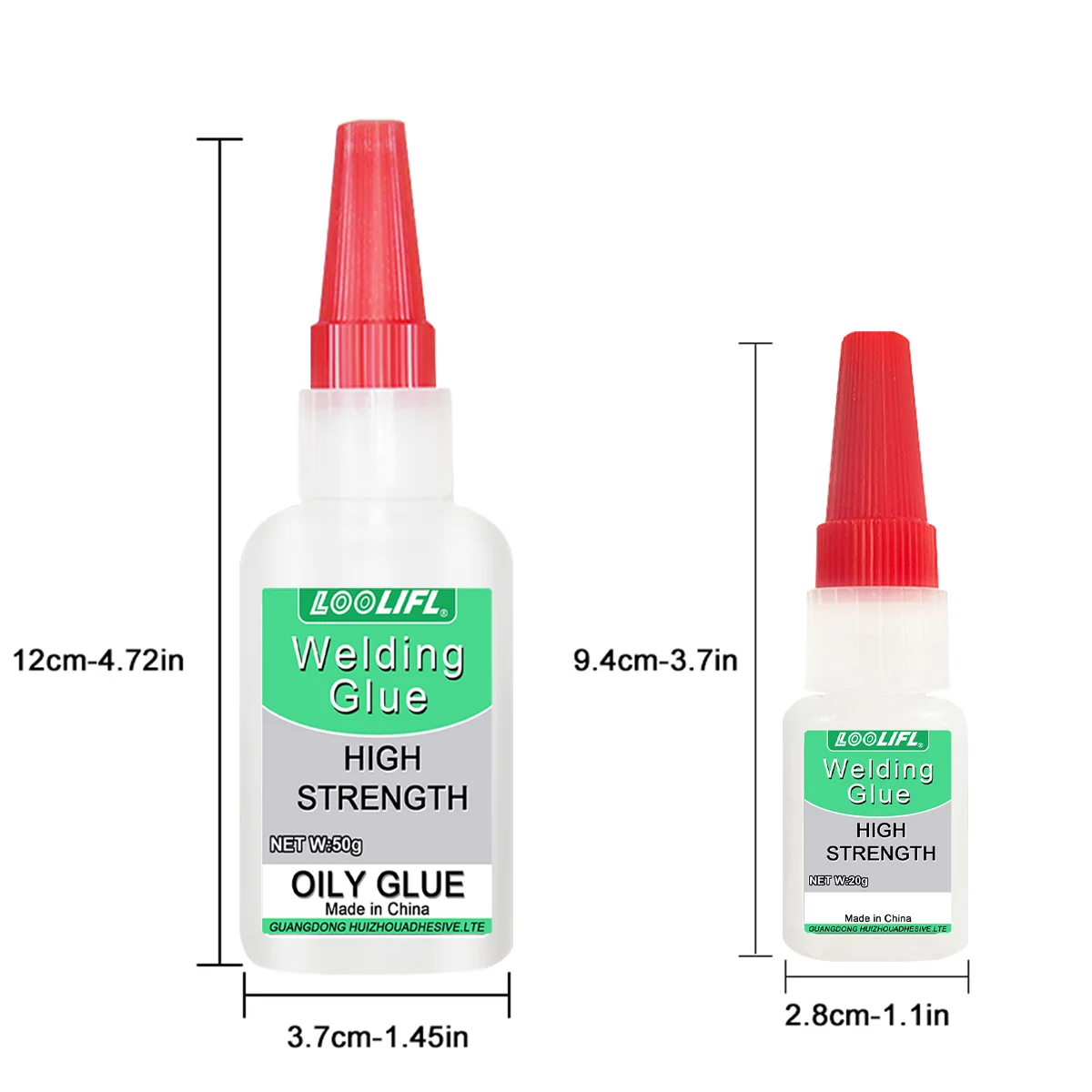 Loolifl50G High-Strength Oil-Based Welding Glue - Universal Oil-Based Welding Glue Suitable for Resin, Ceramics, Metal, Glass, Plastic, and Wood, Equipped with a Dispensing Device. image 6
