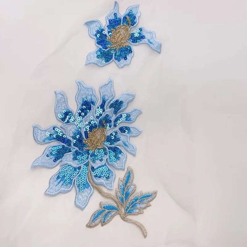 conjunto-de-decoracao-com-apliques-de-renda-azul-em-estilo-chines-feito-a-mao-com-contas-e-bordados
