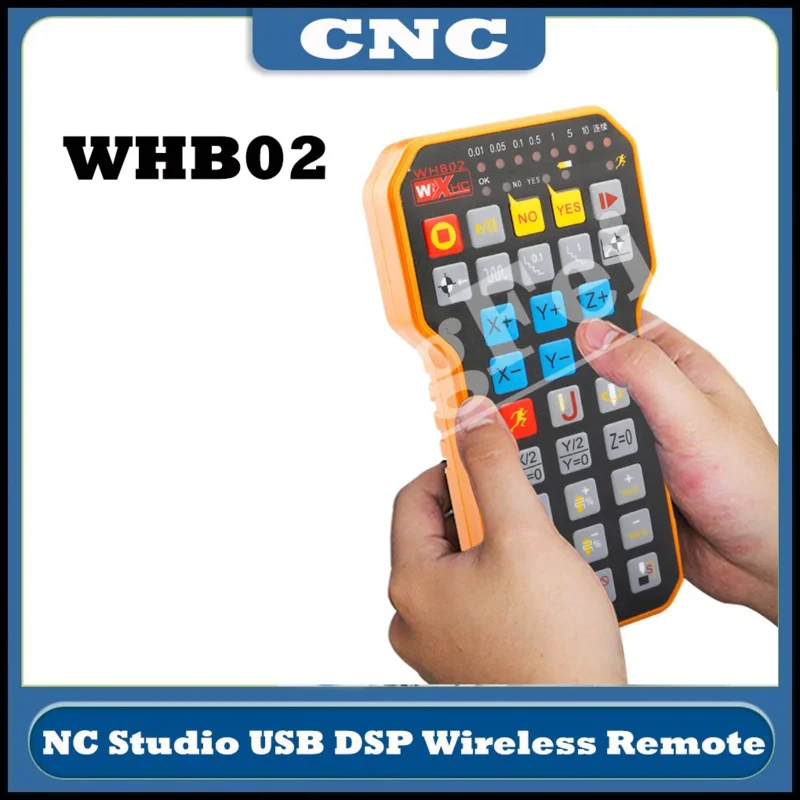 Nc Studio USB беспроводной пульт дистанционного управления Weihong DSP ручка управления для гравировального станка с ЧПУ WHB02