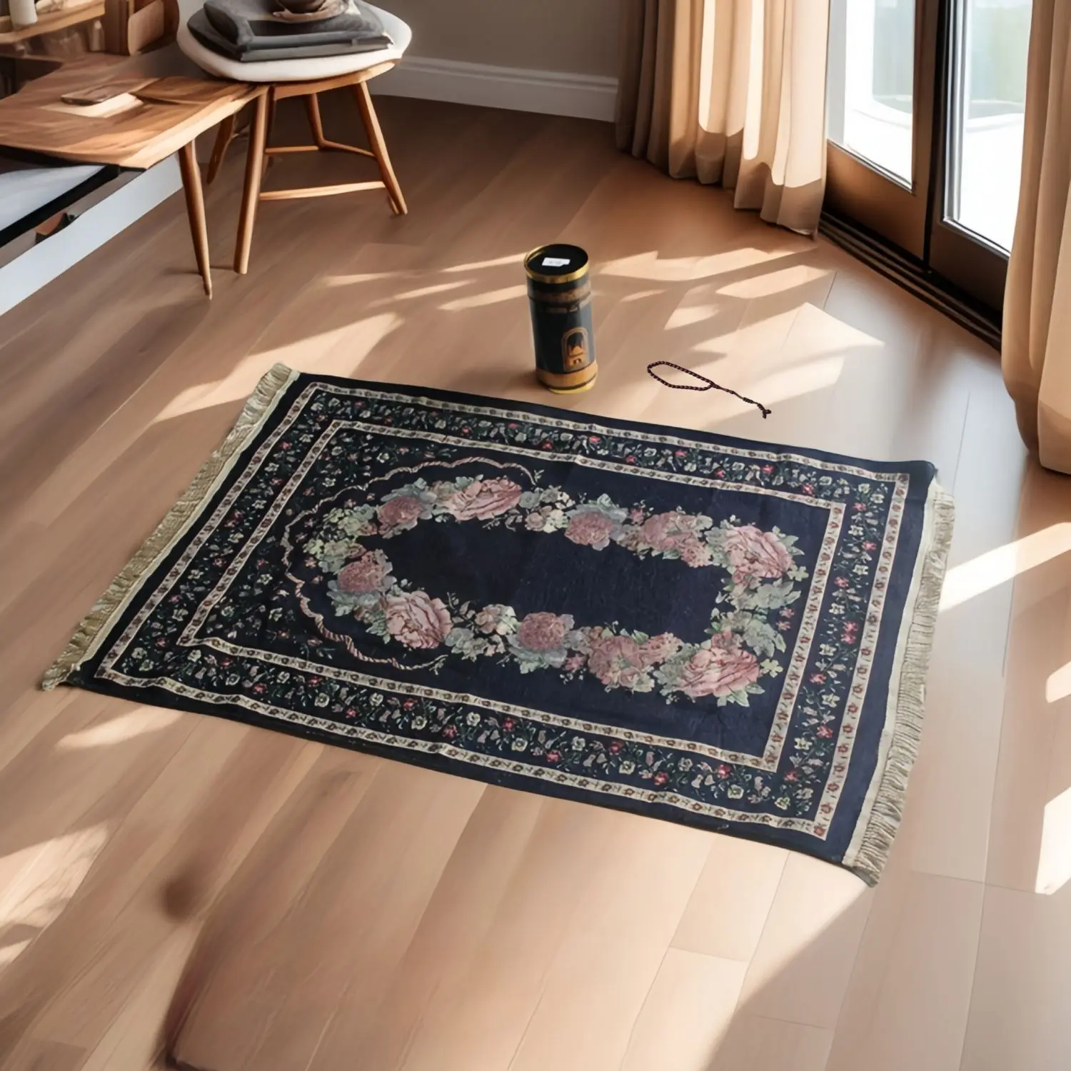 

Prayer Rug For Ramadan Quran Islamic Muslim Carpet Mat Prayer Mat Bedroom Rug Tassel Tablecloth Cover Carpet Home Decoration