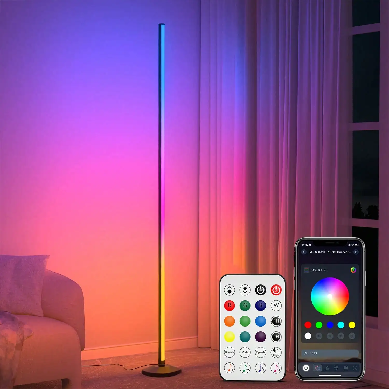 3 AC+3 USB (1 Type-C) Socket, 5Ft Cable, Surge/Overload Protection, Travel/Home Gift