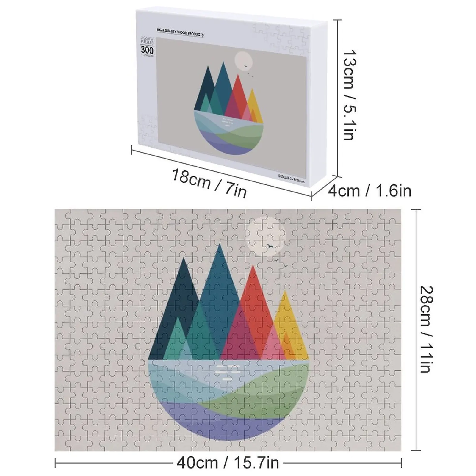 أحجية الصور المقطوعة في مكان ما مع صورة مخصصة للأطفال، ألغاز هدية قابلة للتخصيص