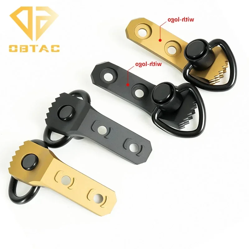 High Quality QD Strap Buckle Aluminium Alloy Material Quick Release Hunting Airsoft Swivel Mount For MLOK Weapon Sling Accessary