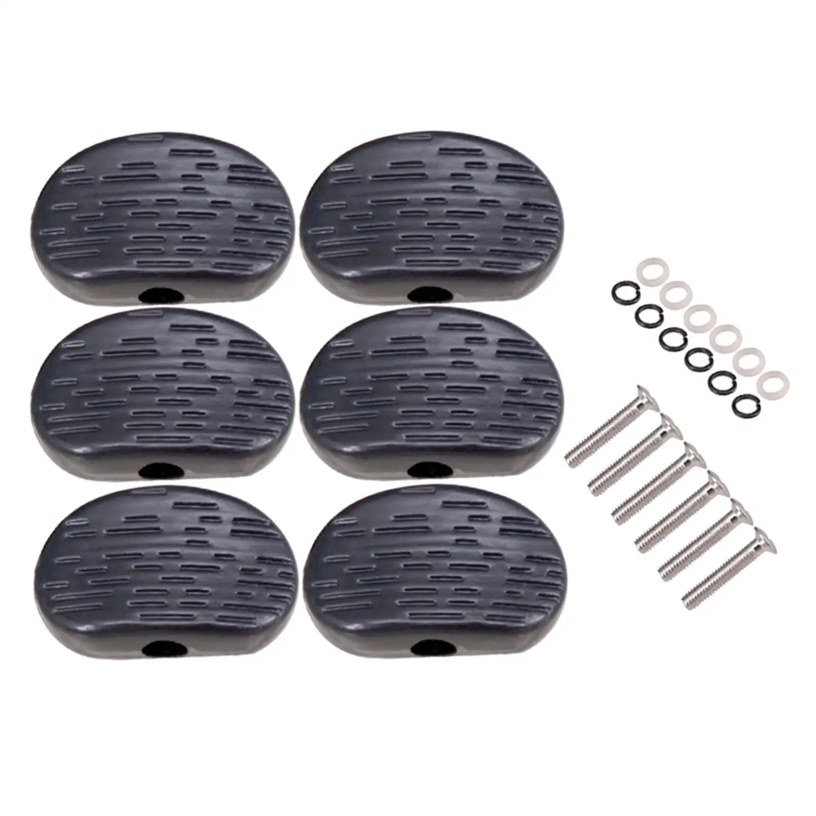 6pcs Guitar Tuning Pegs Caps Machine Head Classical Guitar Replacement Buttons Knobs for Acoustic Folk Guitar