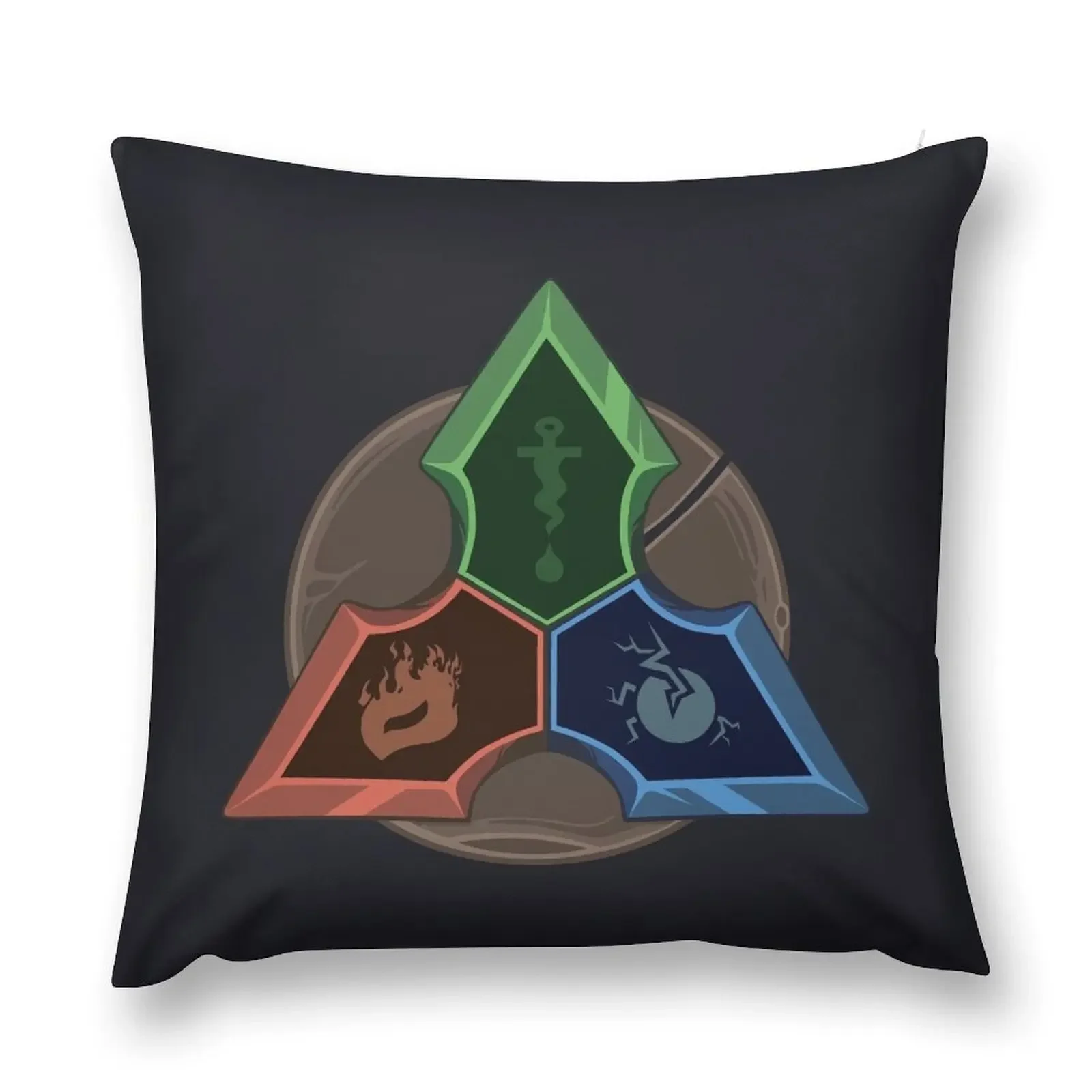 Slay The Spire Final Act Keys Throw Pillow Decorative Cushions luxury decor pillow