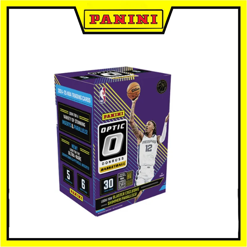 

2024-25 Panini Donruss Optic Баскетбольные коллекционные карточки Blaster Box НОВИНКА