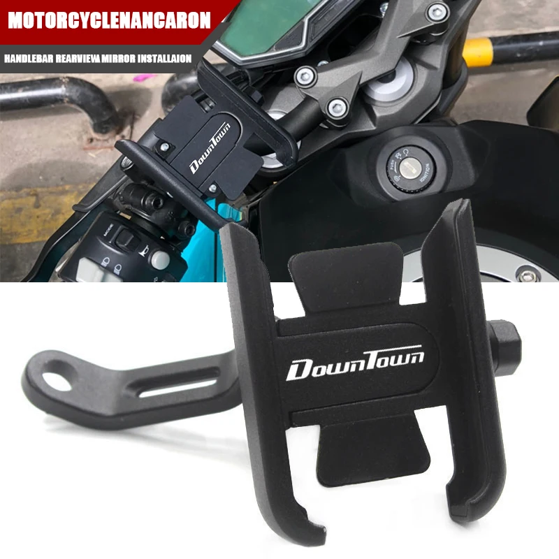 

For KYMCO DOWNTOWN DT 125i 250i 300i 350i Downtown300i Motorcycle Accessories Handlebar Mobile Phone Holder GPS Stand Bracket