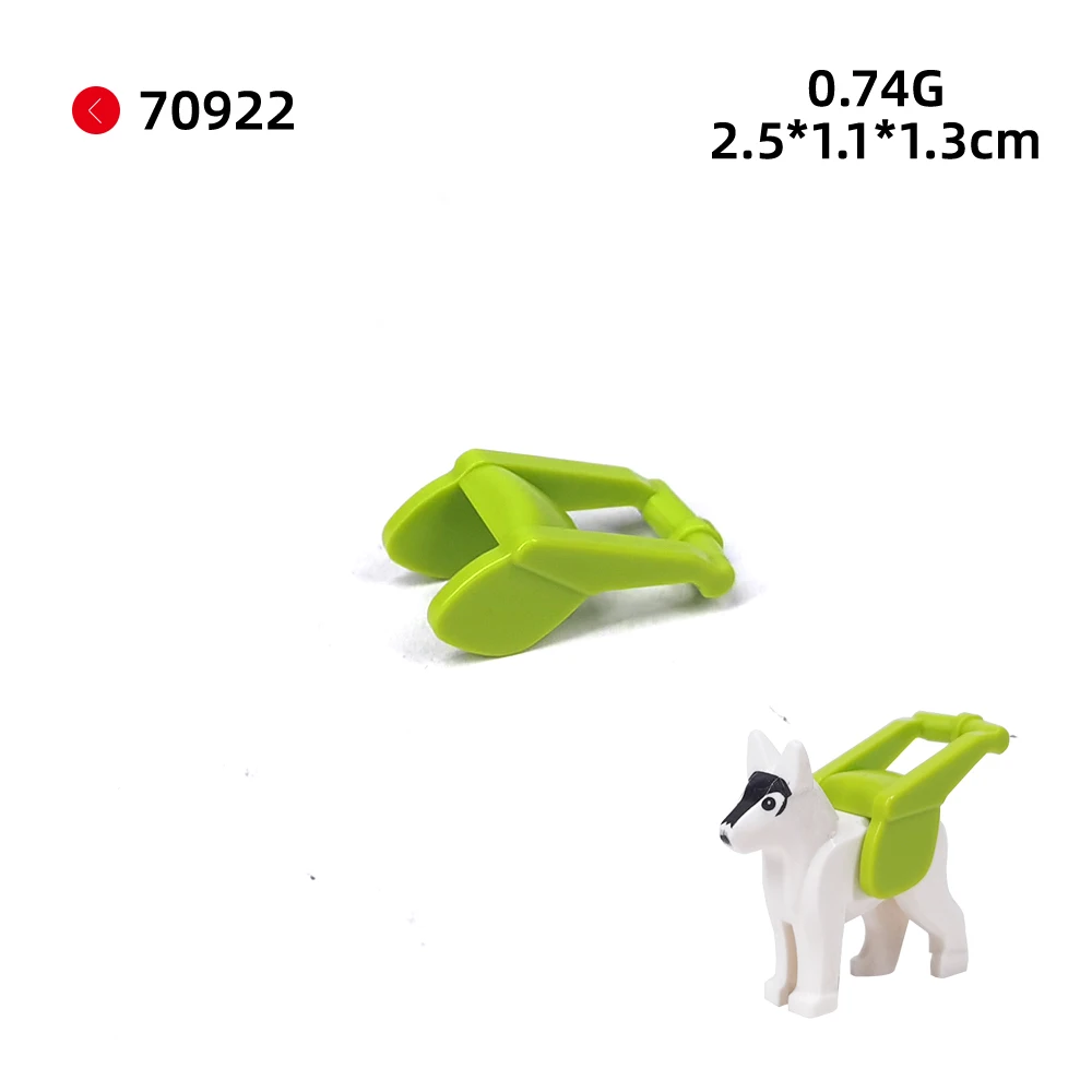 MOC Bausteine Tier-Set - Meerestiere Hunde Katzen Pandas Chinesischer Drache - Zubehör von Drittanbietern für Kreatives Bauen – Detail 24