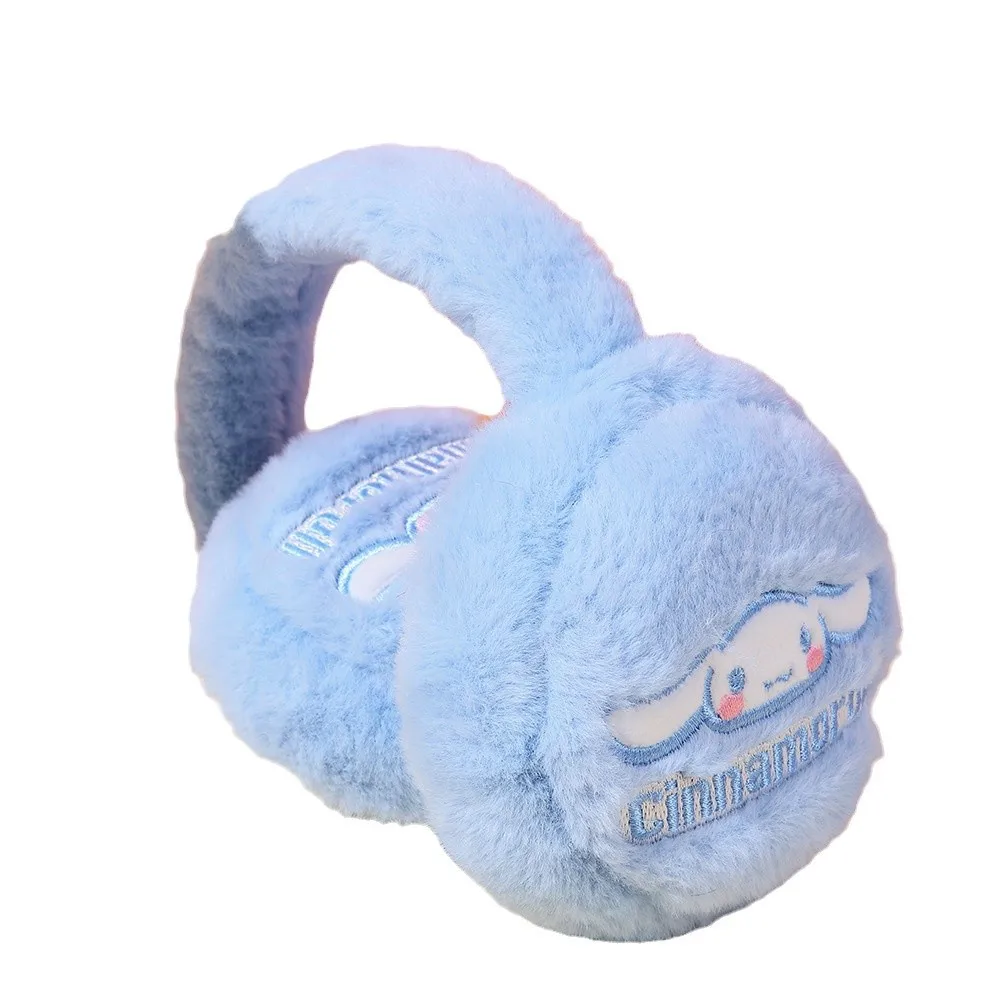 Miniso earmuffs cartoon student women winter plus velvet ear protection men warm Sanrio ear covering ear warm foldable ear cover