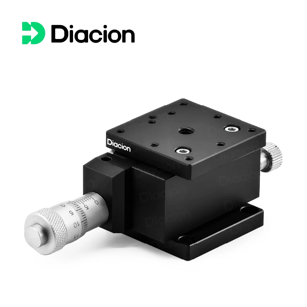LZP40 Manual Lifting Stage Horizontal Z-axis Cross Roller Guide Micrometer Heads Linear Guide Blocks for Camera Align