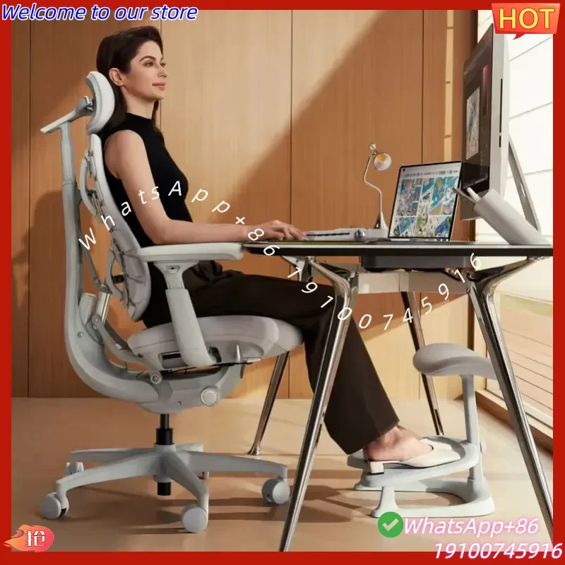 CE Certificate Libernovo Recliner Work Accent Swivel Study Relaxing Comfortable Furniture Office Back High Footrest Chair
