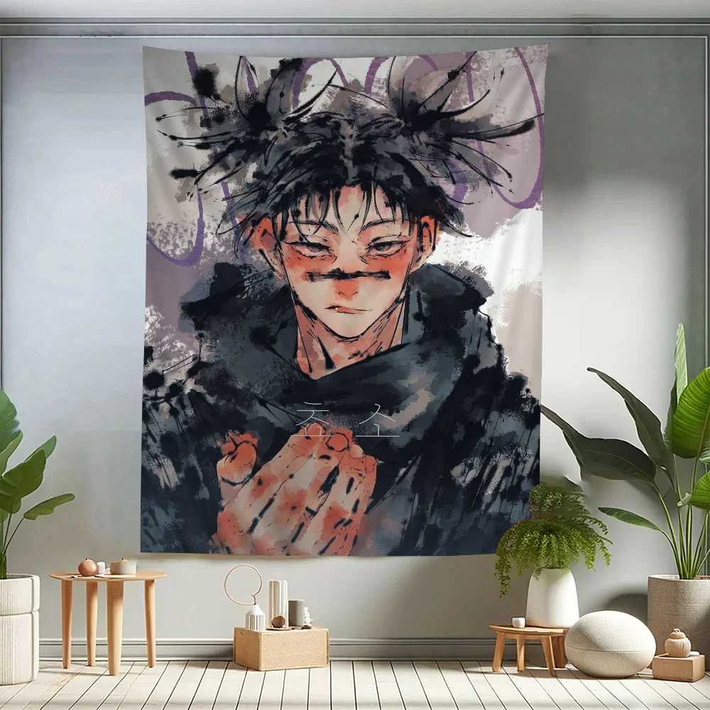 

Choso юютсу кайсен аниме подвесной богемный гобелен богемные настенные гобелены Мандала дешевая хиппи настенная подвеска