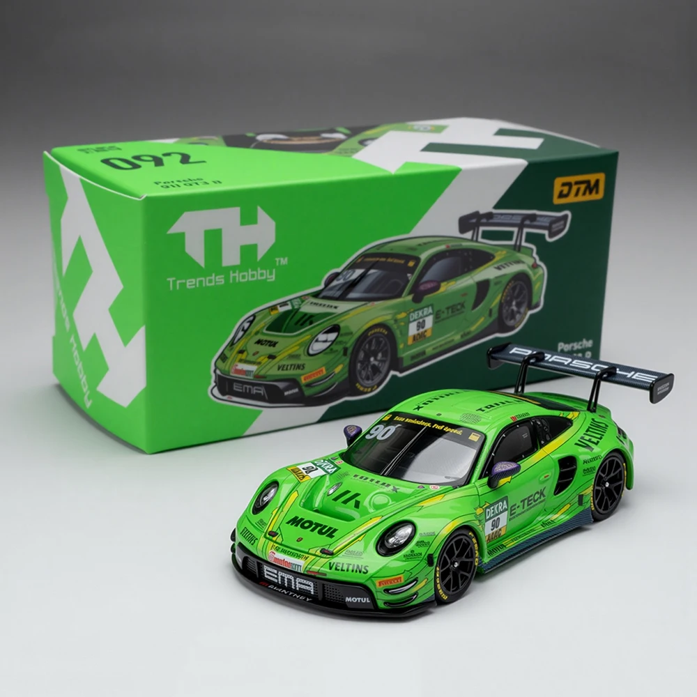 

1:64 Toyota Land Cruiser 250 Porsche 911 GT3R Models Alloy Diecast Toys Car Hood Can Opened Metal Body Miniature Cars Kids Gifts