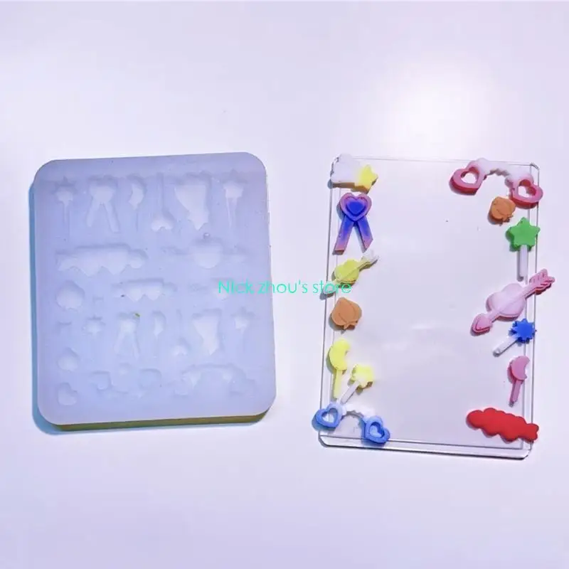 E15E Теннисная форма, смоляная форма, аксессуар для игральных карт, маленькая серьга-брелок, подвеска