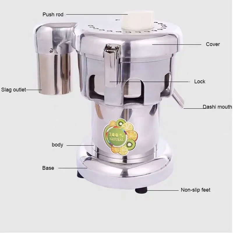 Electric Juice Extractor Stainless Steel Commercial Fresh Juice Press Exprimidor Fruit  Orange Juicer Squeezer Machine