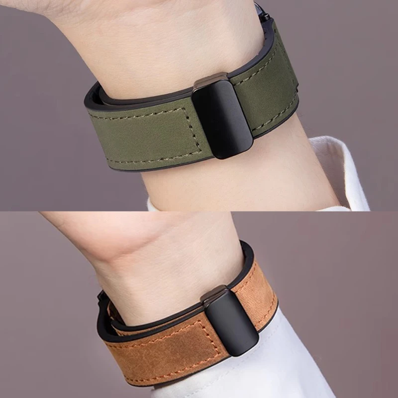 Huawei Watch用レザーストラップ,磁気バンド,Huawei Watch 4 gt4 46mm,クラシックギアs3スポーツ,20mm, 22mm