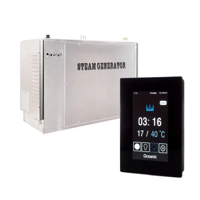 Oceanic Steam Generator  Electric Heating Stainless Steel Hammam 12KW for Sale