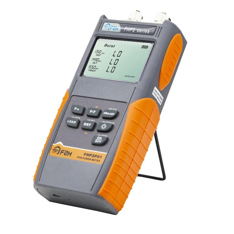 Optical Power Meter FHP2P01 for EPON GPON xPON,1310/1490/1550nm,With SC/FC adapters fiber Online testing