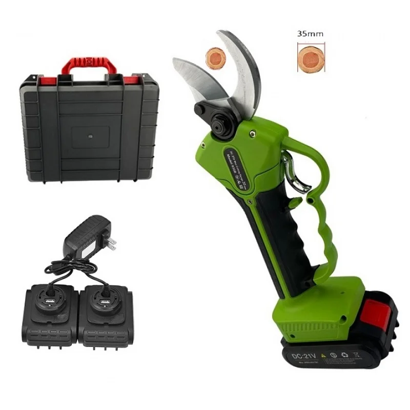 

35Mm High Quality Factory Cordless Electric Scissors Rechargeable Battery Powered Shear Forbici Elettriche Pruner