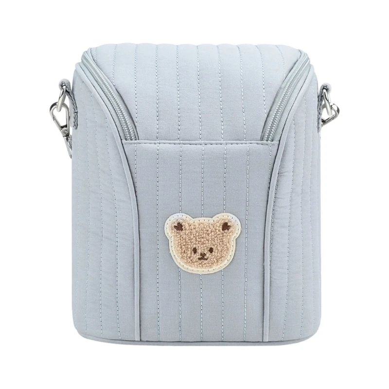 Warm Insulated Diaper Bag With Multiple Compartment Storage For Milk Bottles And Nursing Gear 425F