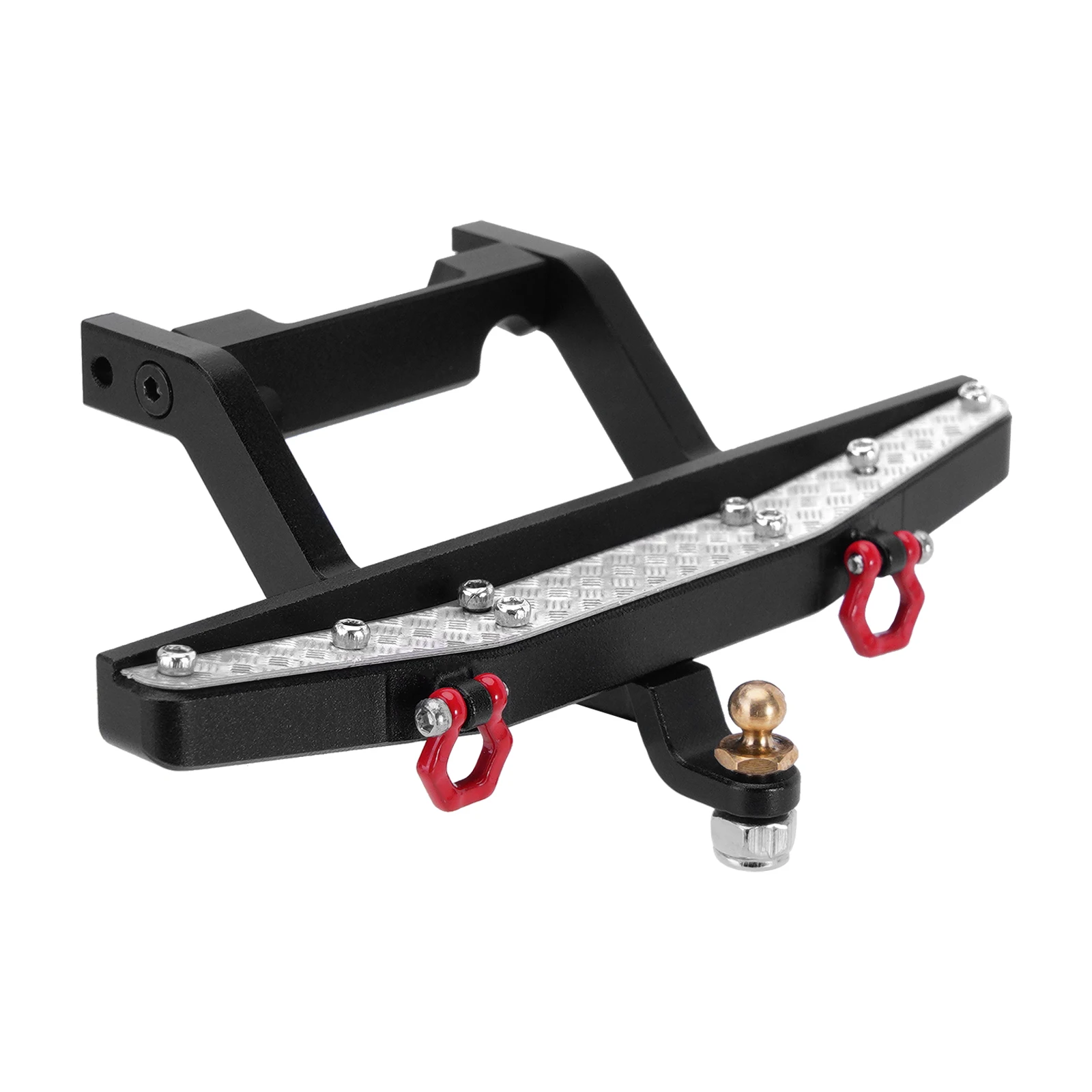 INJORA CNC Aluminium vorne hinten Stoßstange für 1/18 RC Crawler TRX4M Defender Upgrade (4M-41)