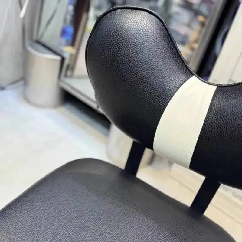 Kinderhocker mit Rückenlehne, Modernes Wohnzimmermöbel, Schminkhocker, Beweglicher Schuhwechselhocker mit Universalrollen, Bequemes Sofa