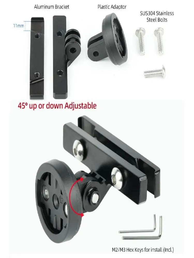 AliExpress Aluminum Alloy Tail Lamp Holder Radar Rearview Led Lamp Stand Seatpost Mount Bicycle Saddle Rail Rear Light Bracket
