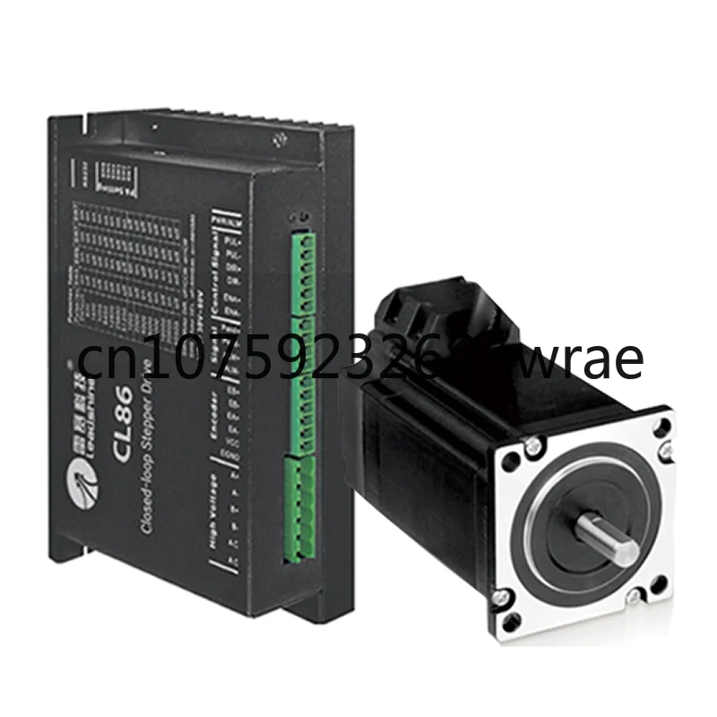 Leadshine stepper motor driver kit CL86H + 86CME45，50-80VAC  , 8A Max Output Current，4.5 N.m torqu 1,000 line encoder