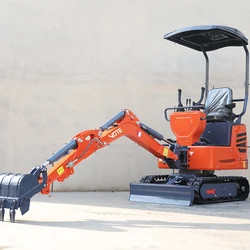 Chinese Factory Mini Track Excavator 1000kg Low Price Small Excavator New Construction Machinery Small Mini Excavator customized