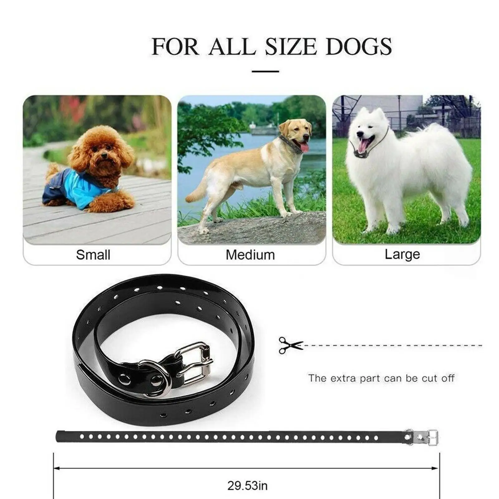 

Dog Training Collar Trainer Remote Waterproof IP65 875 Yards