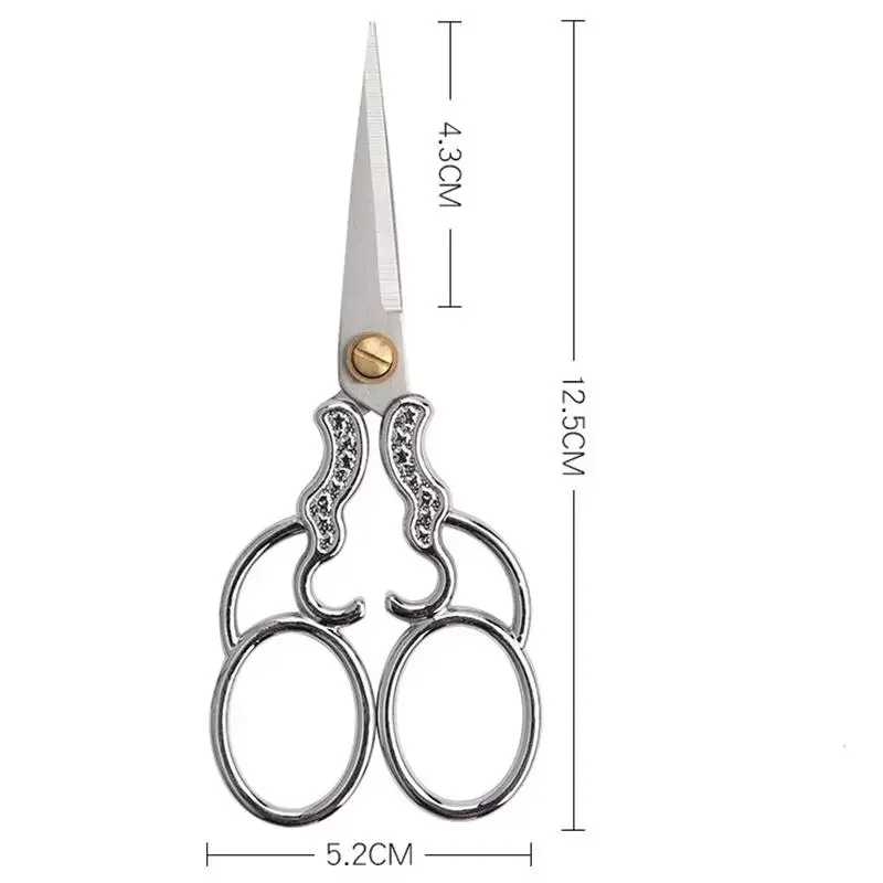 Steel Vintage Scissors Sewing Fabric Cutter Embroidery Scissors Tailor Scissor Thread Scissor Tools for Sewing Shears