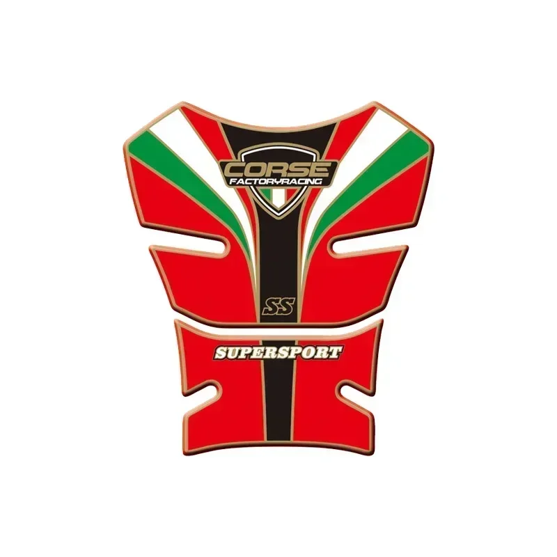 For Ducati SS Supersport 1989 - 1998 Motorcycle Tank Pad Protector 3D Gel Sticker Decal - 3 Motor