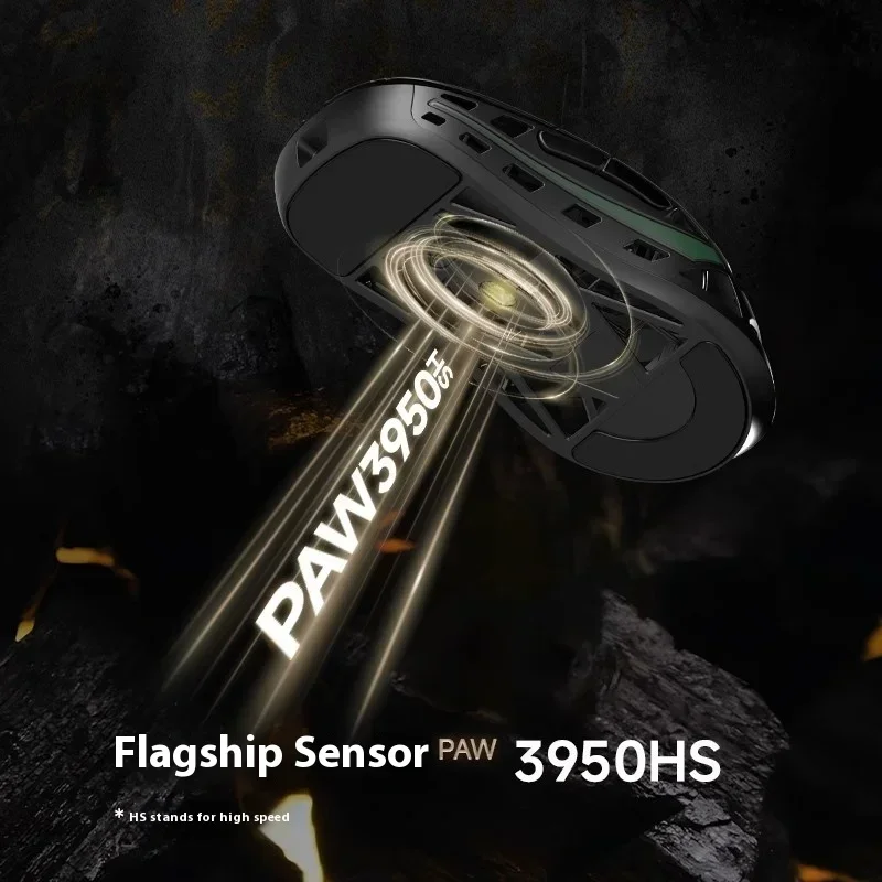 Wlmouse Strider Mouse Wireless Walker 2 modalità FPS Mouse da gioco Mouse scavati Paw3950 Pc Gamer Accessori Regali personalizzati