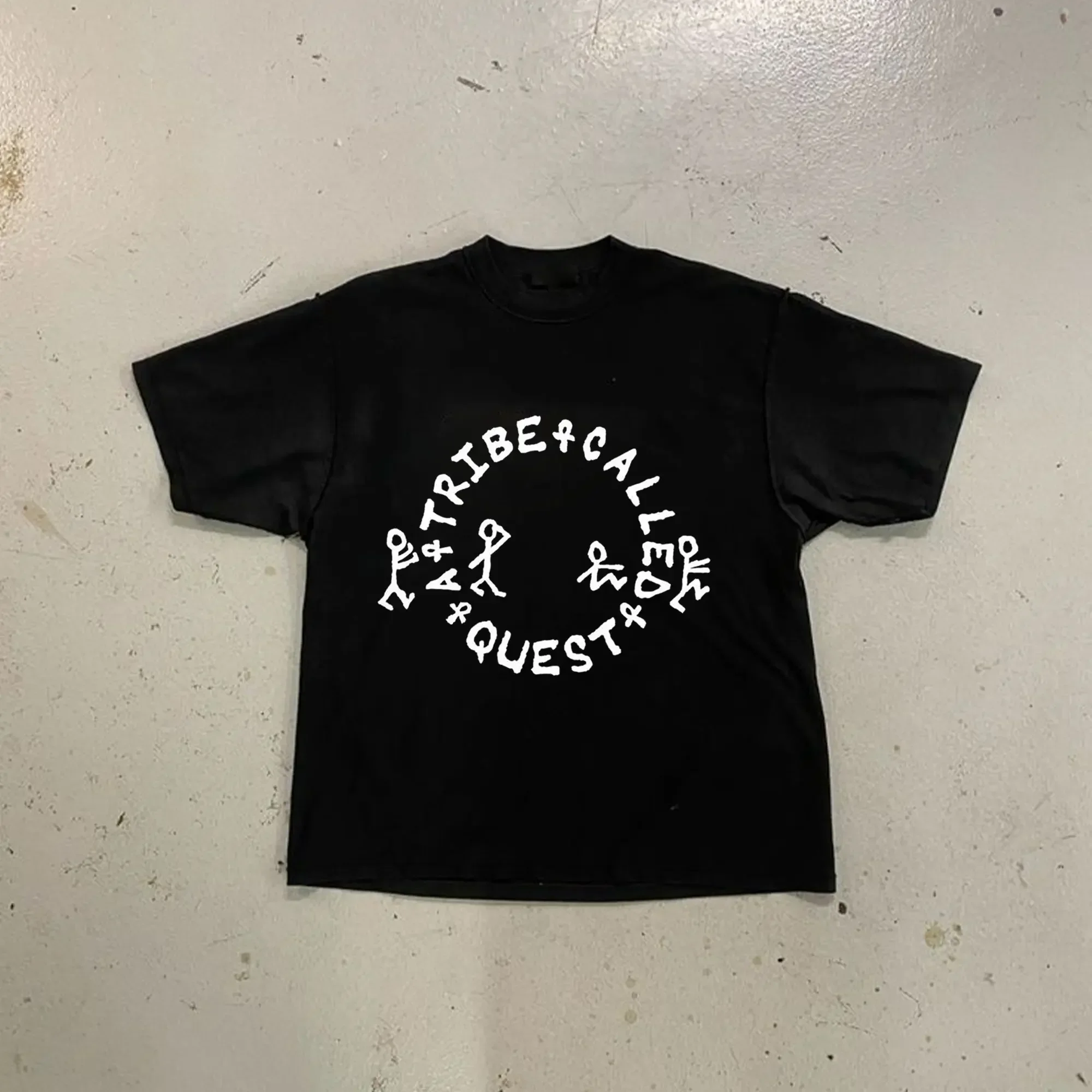 A Tribe Called Quest T Shirt 90'S Hip Hop Clothing Streetwear Rapper Vintage S