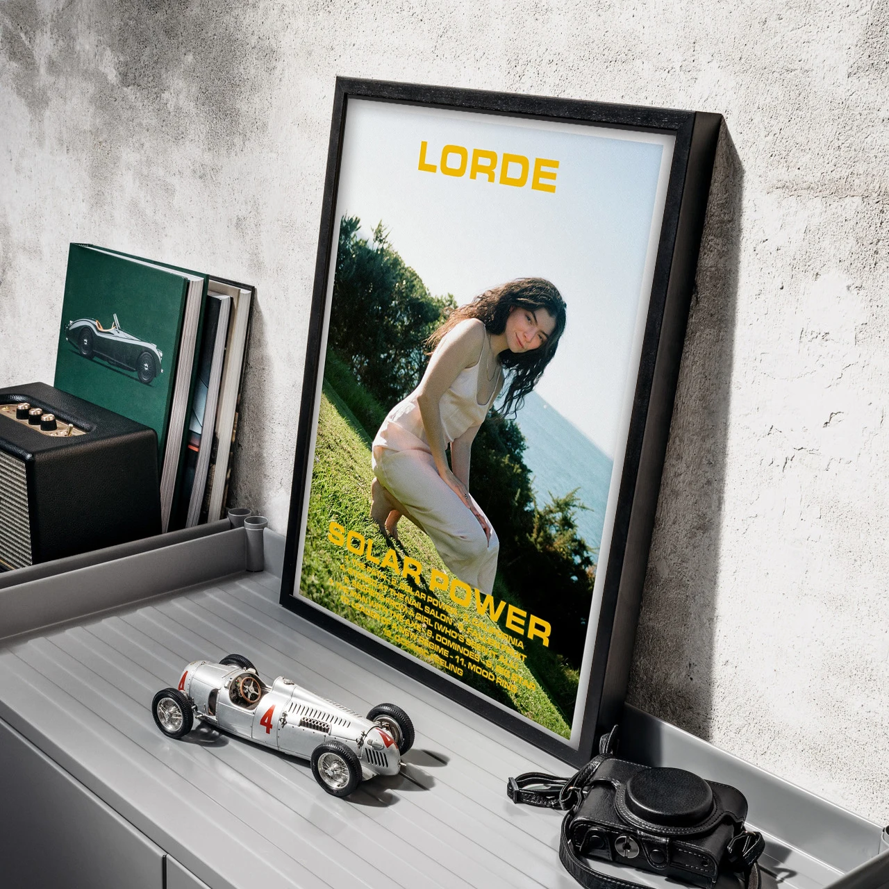 Pop Singer Lorde Music Album Melodrama Solar Power Pure Heroine Cover Pictures for Room Canvas Print Art Home Wall Decor Poster