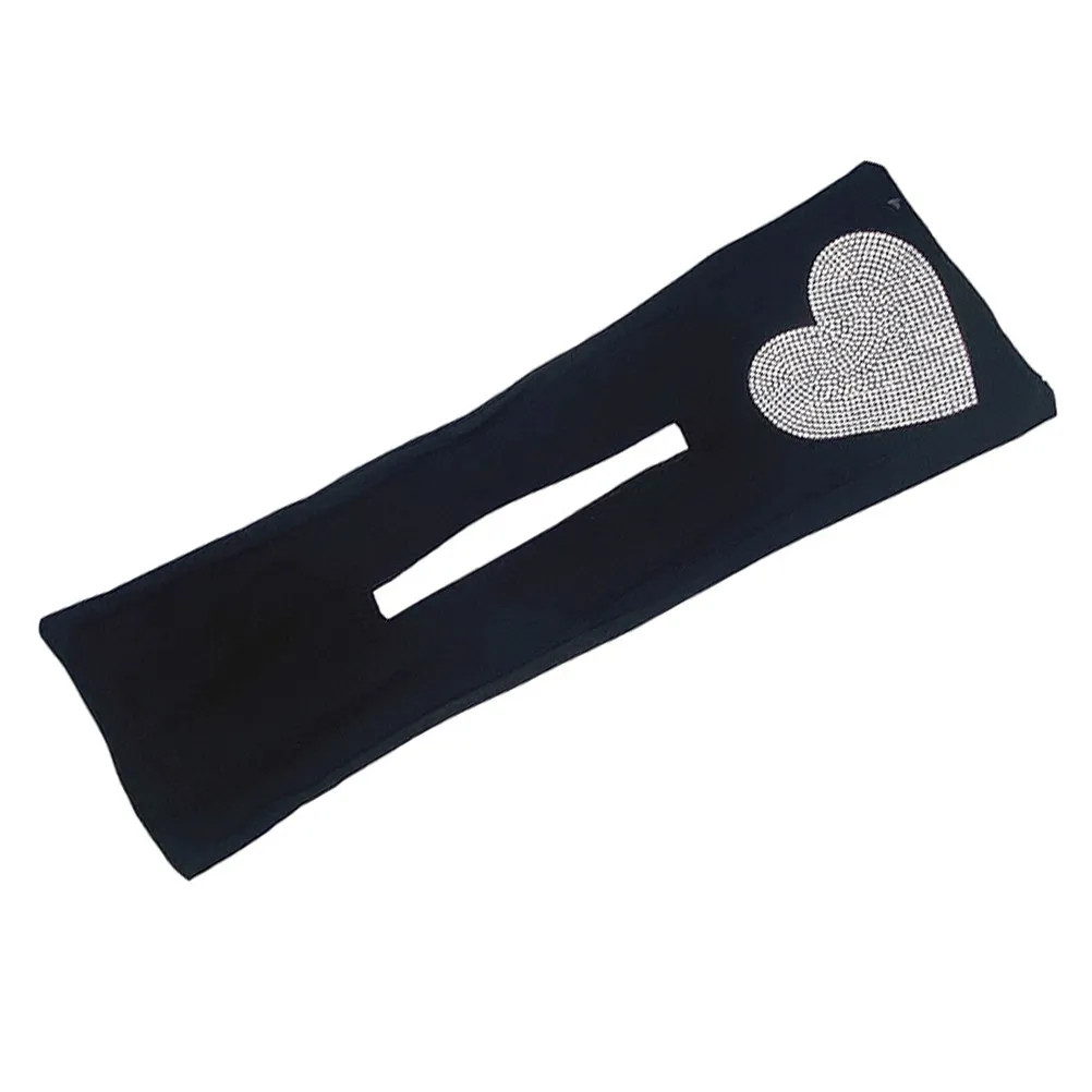 

Chic Rhinestones Heart Hair Bun Maker Fashion Hair Styling Shaper Tool for Women Ladies Rhinestones Bun Maker