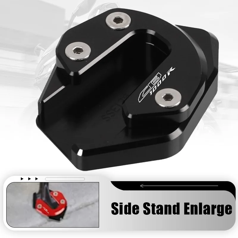 

For Honda CB1000R 2018-2026 2025 2024 2023 2022 Motorcycle Accessories Side Stand Enlarge Plate Kickstand Foot Pad Support Plate
