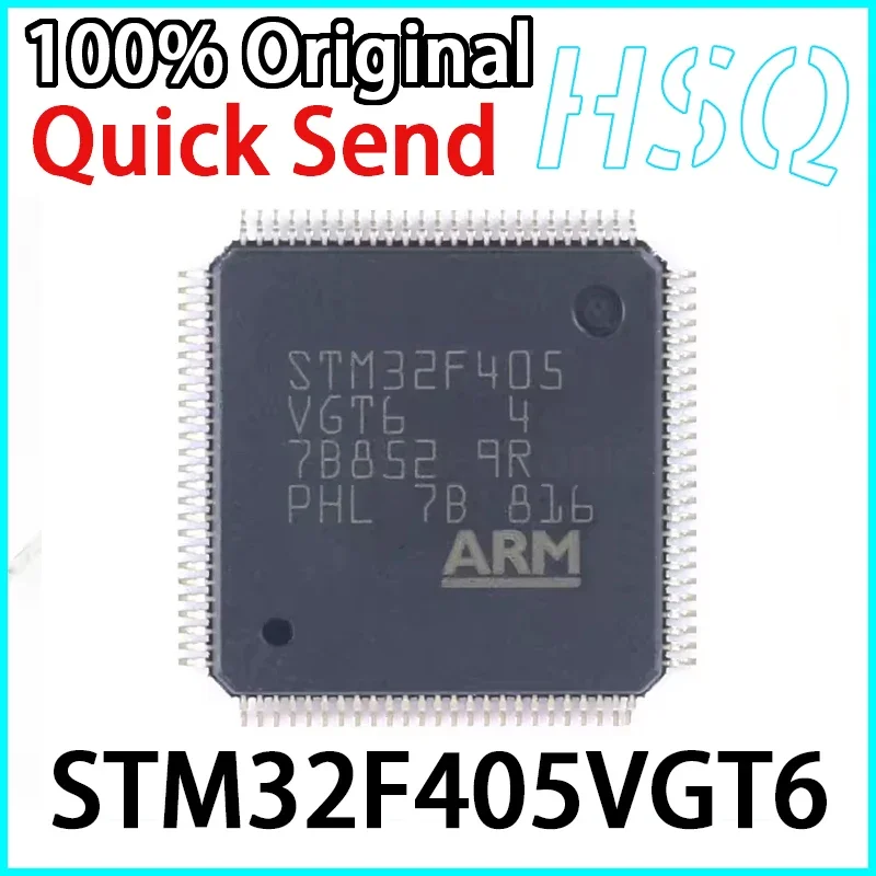 1PCS New Original STM32F405VGT6 STM32F405 LQFP-100 ARM 32-bit Microcontroller Chip