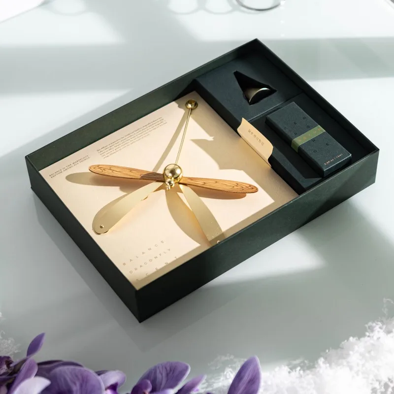 Qixi Festival Gift, Birthday Gift, Healing Fragrance, Dragonfly Balance Diffuser Ornament, Creative Gift for Boys and Girlfriend