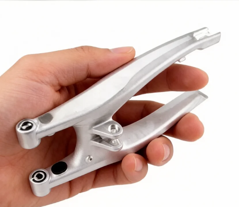 Reinforced Aluminum Rear Flat Fork，High-speed Off-road Vehicle Aluminum Rear Fork, Off-road Motorcycle Modified Small