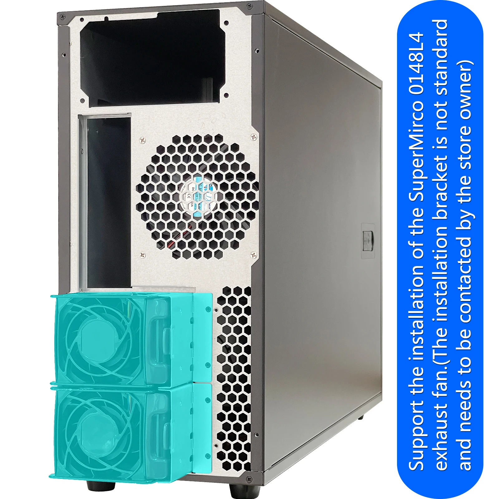 ZhenLoong torre completa NAS caixa de computador ITX MATX ATX EATX 15 baias disco rígido hot-swap servidor SATA GPU chassi de estação de trabalho gráfica