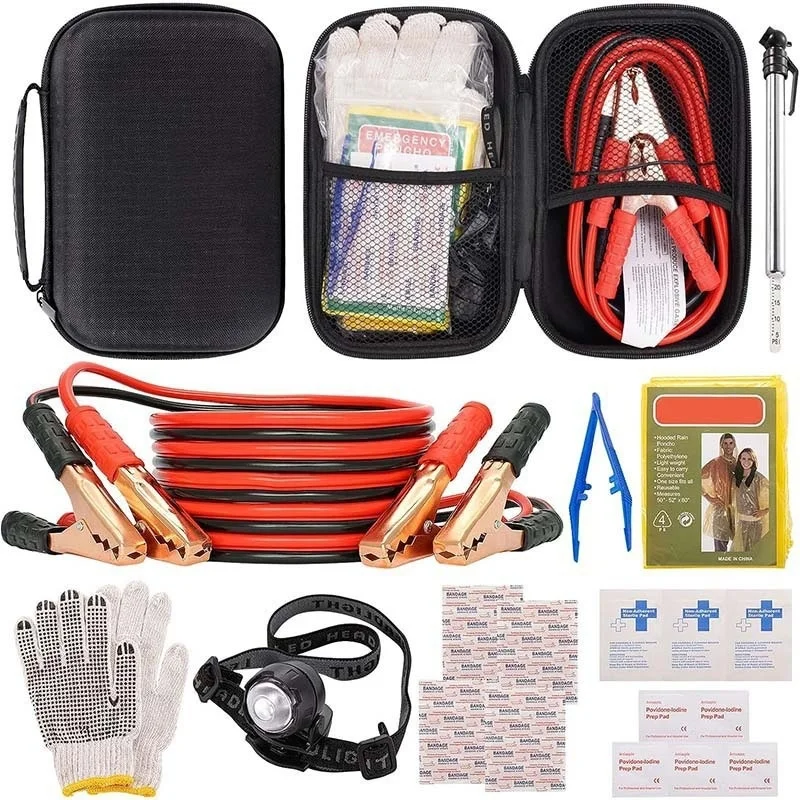 Multi-Purpose Car Assistance Emergency Kit Car Emergency Kit Car First Aid Kit Emergencias