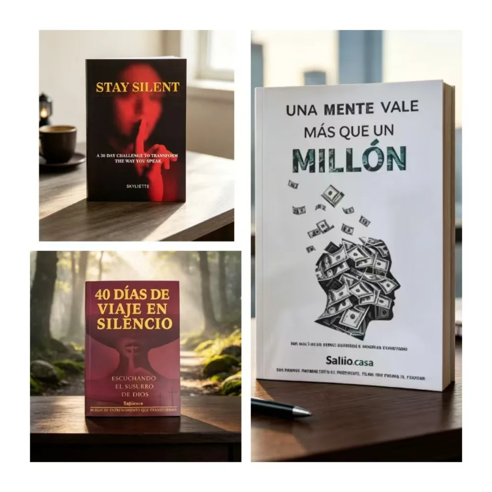 Libro spagnolo: «Una sola mente vale più di un milione», una guida per sviluppare una mentalità orientata alla ricchezza, un manuale di autoaiuto e fi