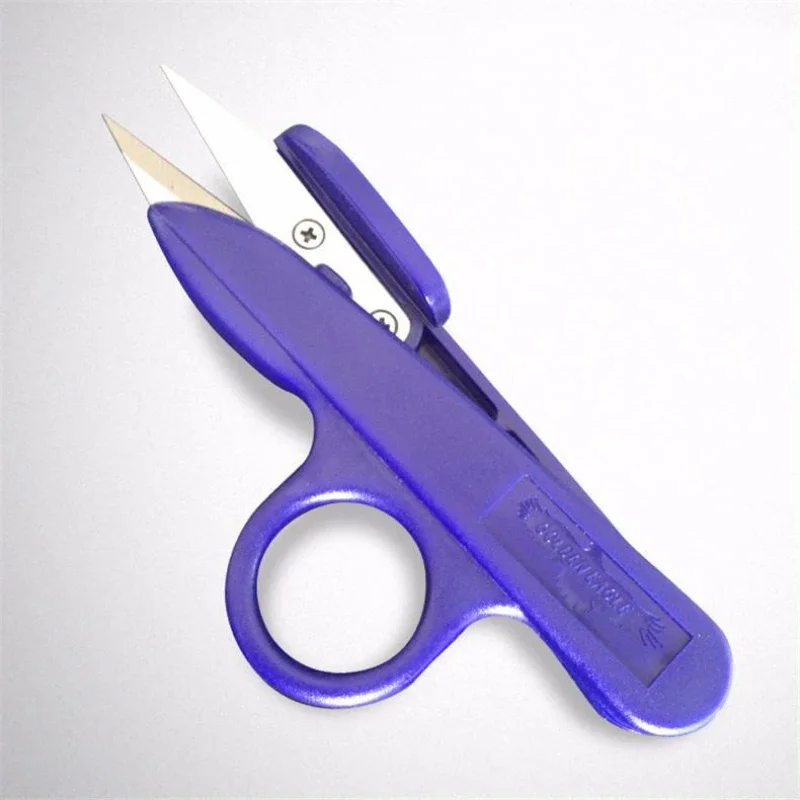 Eagle Yarn Scissors Household Sewing Matching Thread Cutting Cross Special U-shaped Plastic Handle