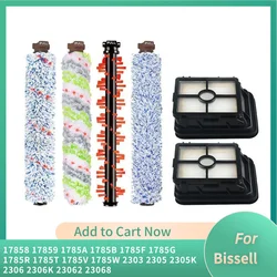 Suitable for Bissell Vacuum Cleaner 1866/1868/1926/1785/17852/17853/17854/17855/17856 Wooden Carpet Rolling Brush Filter Parts