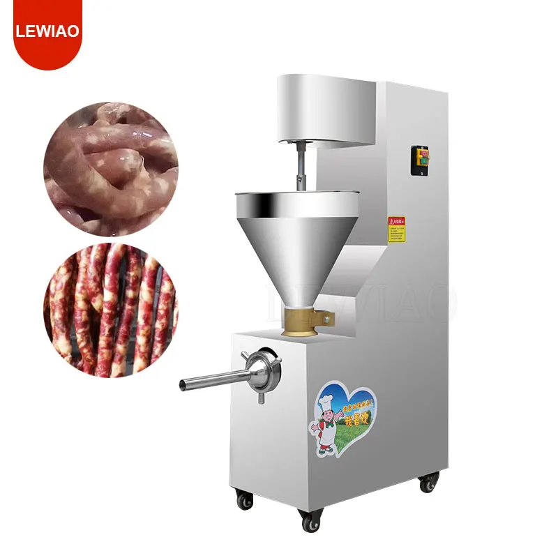Electric Sausage Stuffer Filler Sausage Filling Machine Stainless Steel For Home Commercial Make Hot Dog Bratwurst