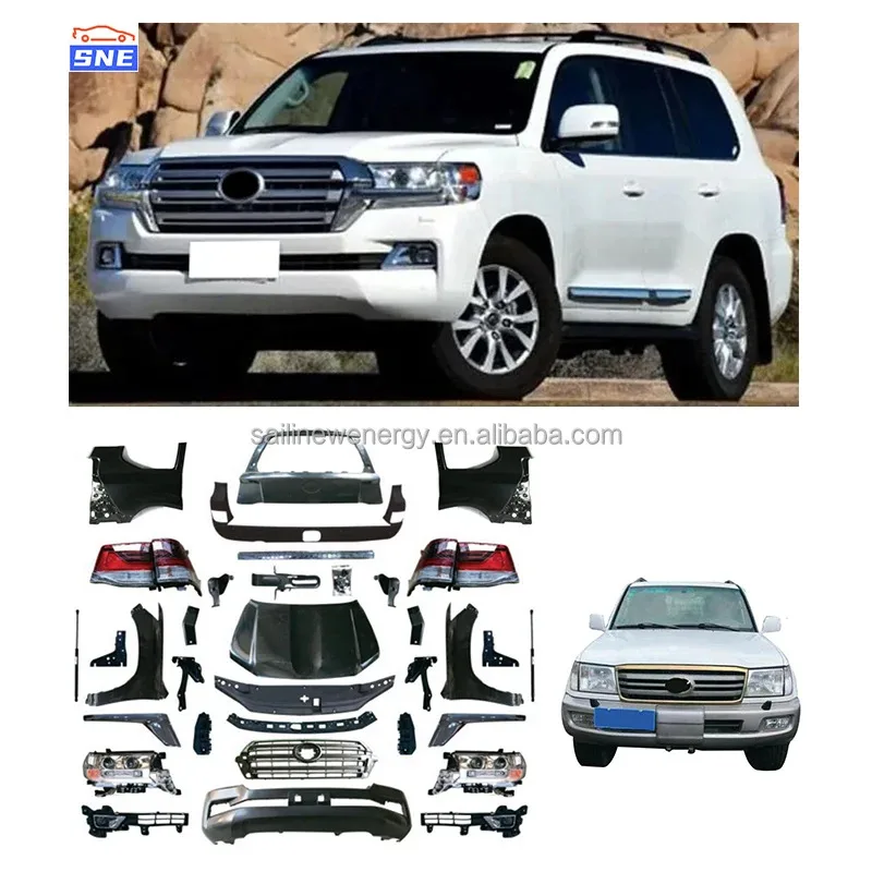 

Factory Wholesale Auto Parts Front Bumper Body Kit for s Landcruizer FJ100 to FJ200 Exterior Accessories for s
